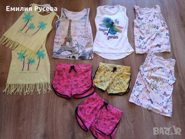 летни детски дрехи-6,7,8 г, снимка 1 - Детски тениски и потници - 33873823