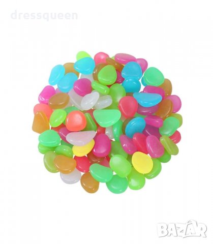 3146 Светещи  градински камъни 100бр, снимка 15 - Градински мебели, декорация  - 34238027