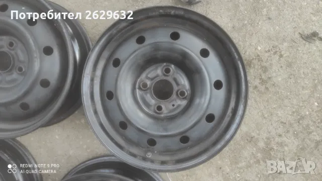 Джанти 15 цола 4x100 с датчици за налягане