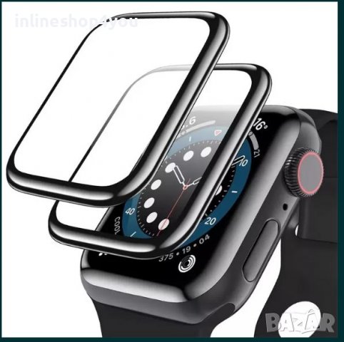 5D Протектор за Apple Watch Ultra 49mm / Watch 8 45 / 41 7 6 5 4 SE, снимка 1 - Фолия, протектори - 39989264
