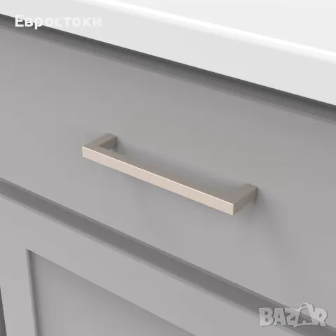 Цена: 1,30 за бройка. Минимална поръчка е 5 бр. Goldenwarm/Amerdeco  Дръжка от неръждаема стомана , снимка 6 - Шкафове - 48838769