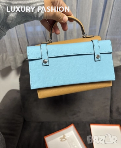 Дамска чанта Hermes Kelly Picto, снимка 4 - Чанти - 51555953