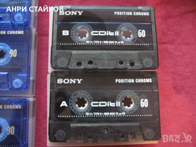 Продавам аудио касети SONY CHROME, снимка 8 - Други - 46905920