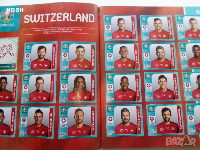 Албум със стикери "UEFA EURO 2020" PANINI, снимка 7 - Колекции - 52477470