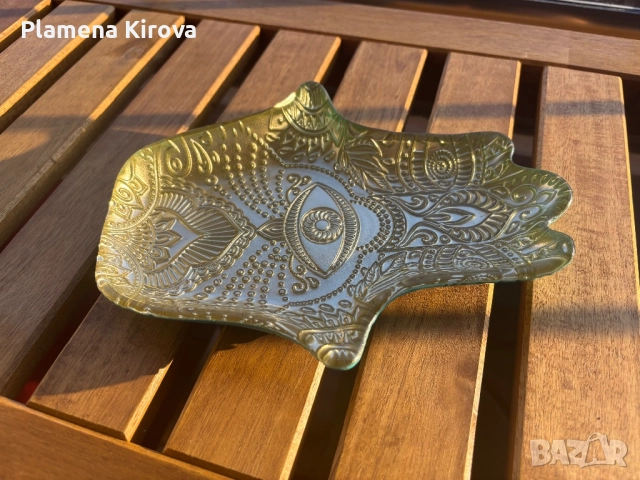 Декоративна поставка “Ръката на Фатима” | Хамса, снимка 3 - Декорация за дома - 52796422