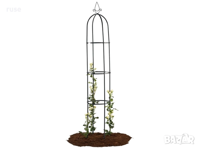 НОВИ! Обелиск стойка за пълзящи растения 200x40х40см