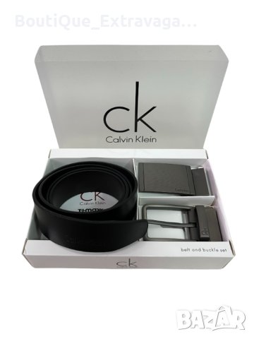 Мъжки подаръчен комплект Calvin Klein 033 !!!, снимка 1 - Колани - 41827975