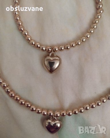 Моден комплект "Шармантни сърца", снимка 2 - Бижутерийни комплекти - 35857406