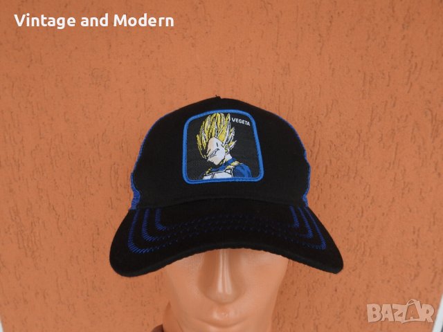 VEGETA Super Saiyan Capsule Corp Dragon Ball оригинална шапка с козирка, снимка 2 - Шапки - 41946537