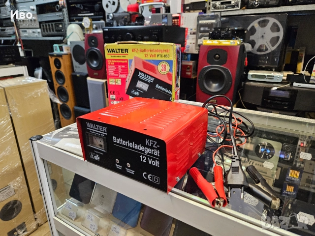 Зарядно за акумулатор Walter PTC-05C 12 Volt. Автомобилно зарядно. НОВО!, снимка 5 - Аксесоари и консумативи - 52403613