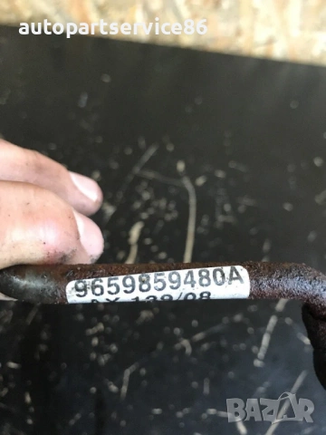 Тръба за подаване на масло за турбокомпресор за Peugeot Nemo, Bipper 1.4 HDI (2003-2010) 9659859480 , снимка 3 - Части - 53836059