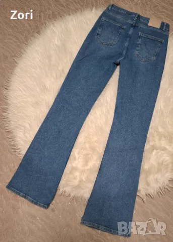 СТРАХОТНИ светлосини дънки чарлстон, снимка 5 - Дънки - 48623759