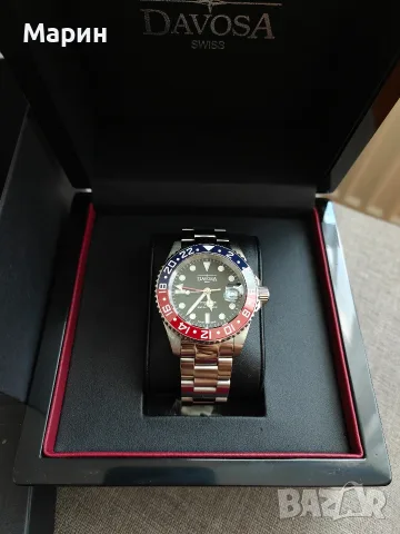 Davosa Ternos Ceramic Pepsi Automatic, снимка 12 - Мъжки - 55728722