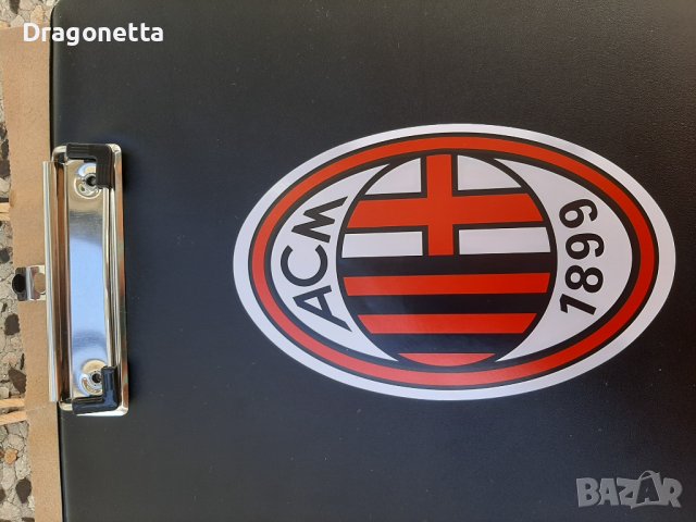 За фенове на Милан-подложка с щипка, снимка 3 - Други - 42164673