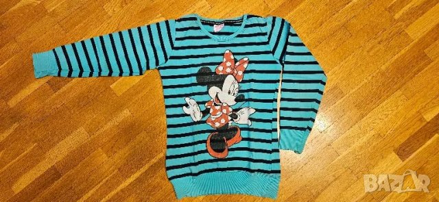 Блузка с Мини Маус, за р. 140, снимка 2 - Детски Блузи и туники - 48434564