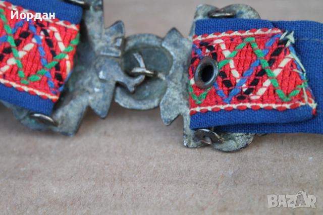 Детски сребърни павти с колан, снимка 8 - Антикварни и старинни предмети - 52711664