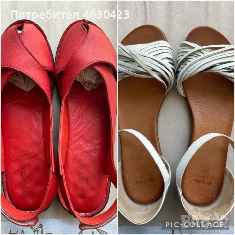 2 бр. сандали естествена кожа, снимка 1