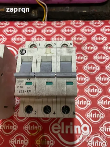 Allen Bradley автоматични трифазни предпазители 25 А, снимка 2 - Ключове, контакти, щепсели - 48541896