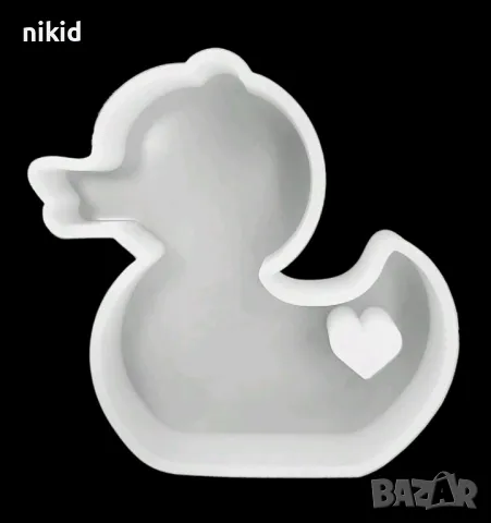 Голямо пате плосък дълбок силиконов молд форма фондан шоколад гипс смола, снимка 4 - Форми - 48020277