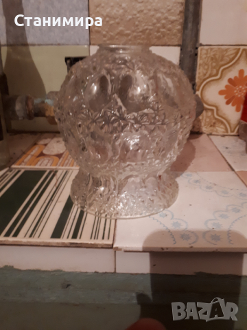 стъклена чашка за аплик, снимка 2 - Лампи за стена - 36153932