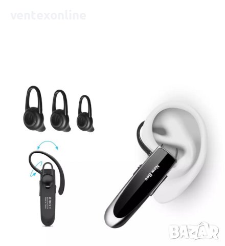 Безжична Bluetooth 5.0 Handsfree блутут слушалка за телефон 24 часа, снимка 6 - Слушалки, hands-free - 41045547