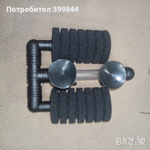 био филтър с двойна гъба, снимка 2 - Оборудване за аквариуми - 48984203