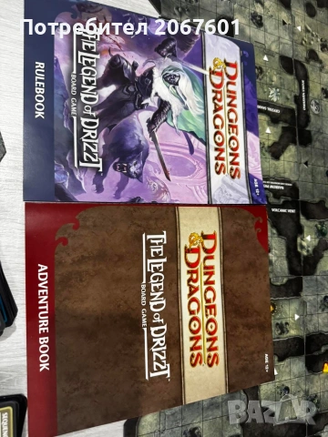 Dungeons and dragons - The legend of Drizzd - настолна игра , снимка 8 - Настолни игри - 53440386