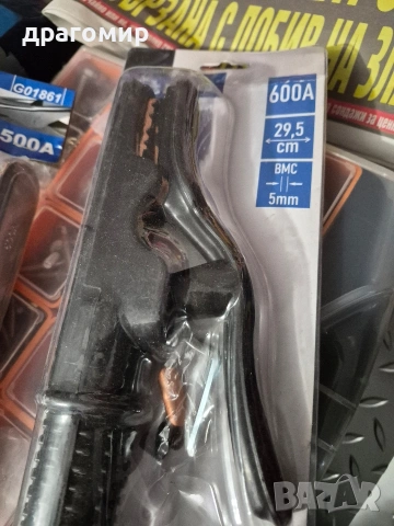 Ръкохватка и щипка за електрожен GEKO, снимка 3 - Други машини и части - 53466710