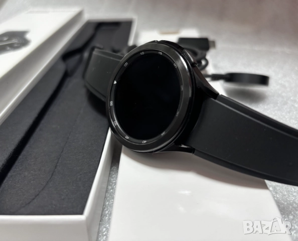 Перфектен! Смарт Часовник Samsung Galaxy Watch 4 Classic 46mm R890 - Black, снимка 8 - Смарт часовници - 52304158