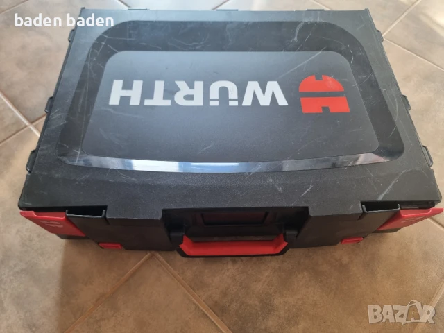 WURTH - празен куфар за инструменти, снимка 2 - Куфари с инструменти - 51427283