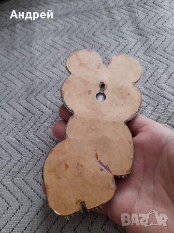 Стар сувенир Мечето Миша #2, снимка 5 - Други ценни предмети - 44656792