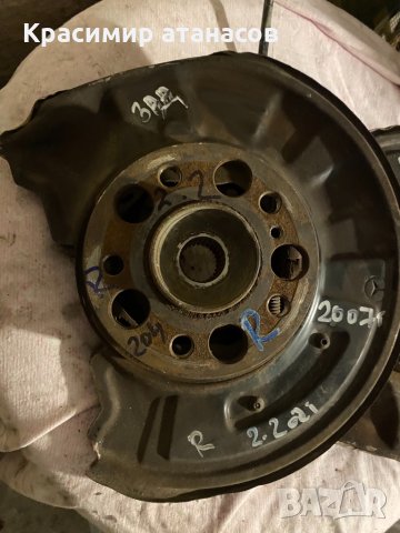 Шенкел главина заден десен и ляв за Мерцедес ц-класа w204.2.2cdi.2007г, снимка 2 - Части - 34648440