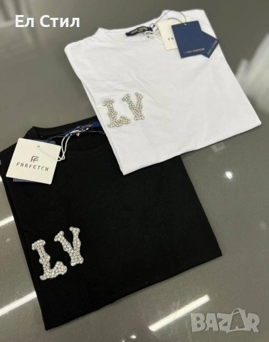 🩷Дамска тениска ✨🔥🔥🔥 👍 ✨𝗣𝗿𝗶𝗰e :15€ НА ЕДРО ✨𝗦ı𝘇𝗲: S M L XL XXL 📌5 бр, снимка 15 - Тениски - 53671996