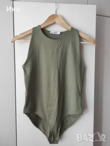 STRADIVARIUS и Reserved - нови бодита в телесен и зелен цвят р-р М, снимка 2 - Бельо - 48740246