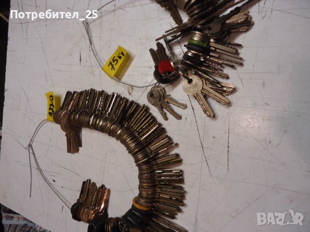 Секретни ключове-122бр., снимка 5 - Други ценни предмети - 42005731