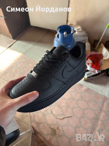Продавам 2 Броя  NIKE Спортни обувки AIR FORCE 1.Размер 44 са бежовите,а черните 44.5.Цена:130ЛВ , снимка 6 - Спортни обувки - 49521562