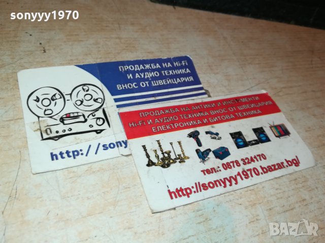 SONY-NO MODEL-2бр тонколони-ВНОС SWISS 1611211929, снимка 3 - Тонколони - 34828521