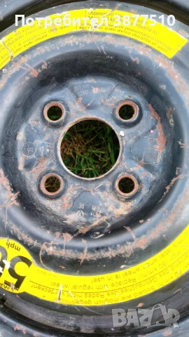Гума патерица VW Polo,Audi A2, Skoda Felicia, Seat,Opel 4x100 57.1 R14, снимка 4 - Гуми и джанти - 53012993