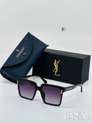 очила с калъф, кутия и ув защита louis vuitton ysl saint laurent , снимка 9 - Слънчеви и диоптрични очила - 51392117