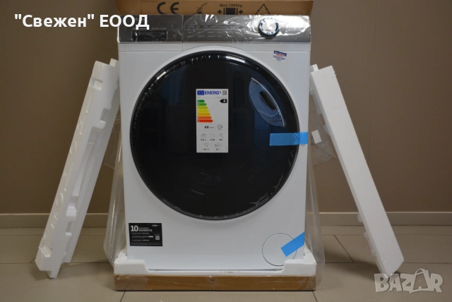 Пералня Haier HW90-B145X-LINE 9 кг, функции с пара и WiFi