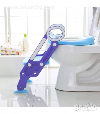 ДЕТСКА СЕДАЛКА-АДАПТЕР ЗА ТОАЛЕТНА ЧИНИЯ СЪС СТЪЛБА - код 2600, снимка 7 - Други - 33930407