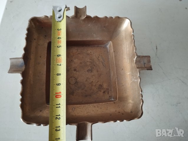 месингов пепелник, снимка 3 - Други ценни предмети - 41841321