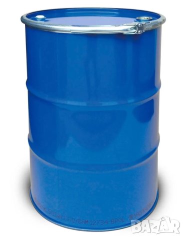 Метален Варел с капак и обръч 215л