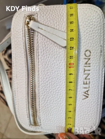 Valentino малка бяла чанта , снимка 10 - Чанти - 56117068