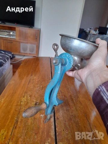 Стара мелячка за домати,мелница #4, снимка 5 - Антикварни и старинни предмети - 53395201