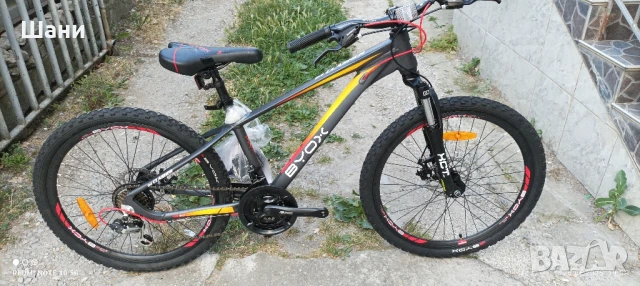 Велосипед 24 цола Алуминиево Дискови спирачки Палцови скорости., снимка 7 - Велосипеди - 50813550