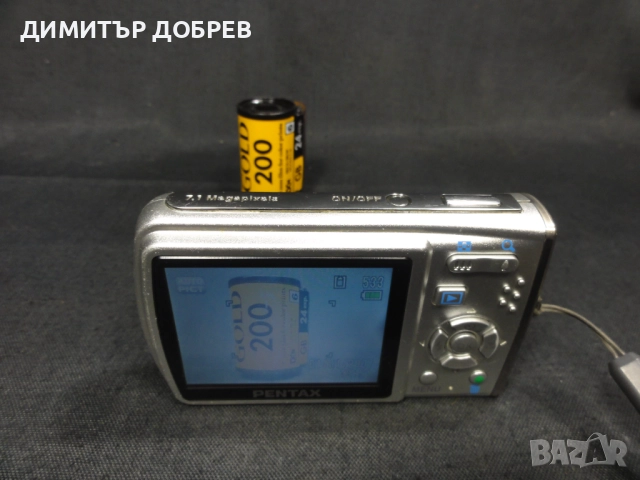 ЦИФРОВ ФОТОАПАРАТ PENTAX OPTIO L30 7.1MP DIGITAL CAMERA, снимка 13 - Фотоапарати - 51693069