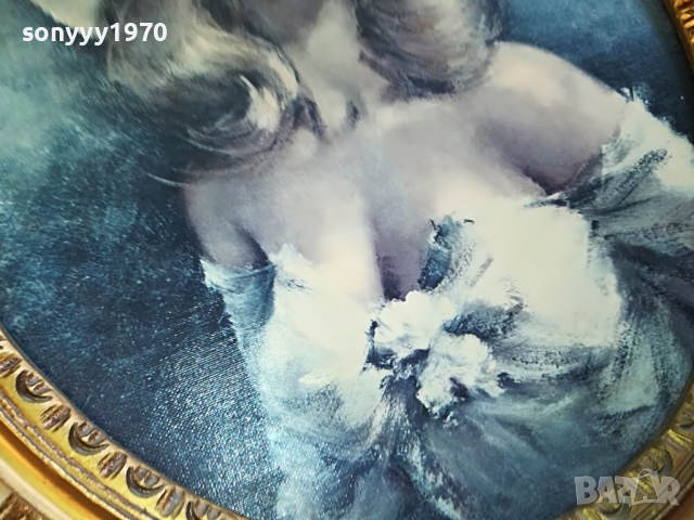 картини с красиви мадами 70х60см-внос германия 0304221039, снимка 11 - Антикварни и старинни предмети - 36325047