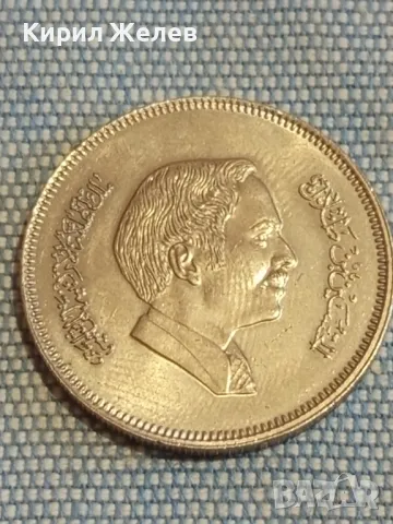 Две монети 50 филс Йордания 5 центавос 1953г. Мексико за КОЛЕКЦИОНЕРИ 29675, снимка 3 - Нумизматика и бонистика - 48753419