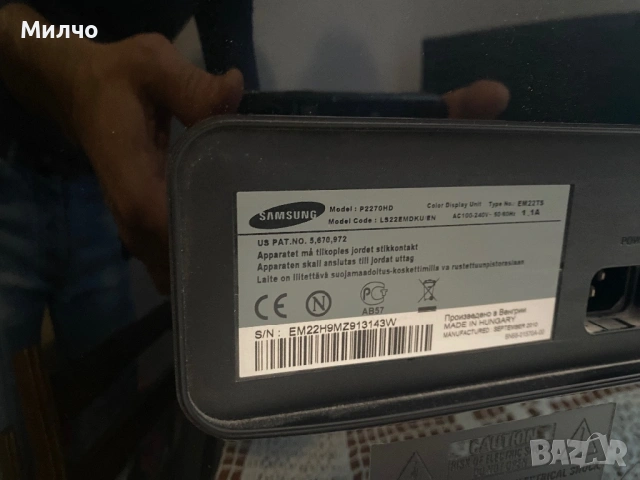 Телевизор-монитор Samsung, снимка 3 - Телевизори - 53461479